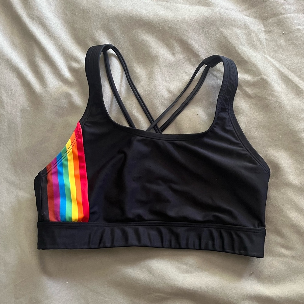 Humankind Target Pride Collection Swim Top